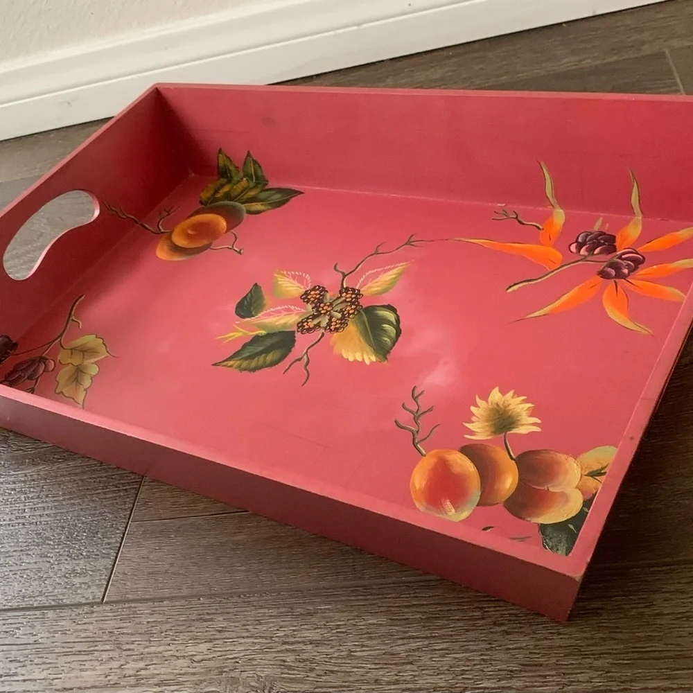 Hand painted Tray